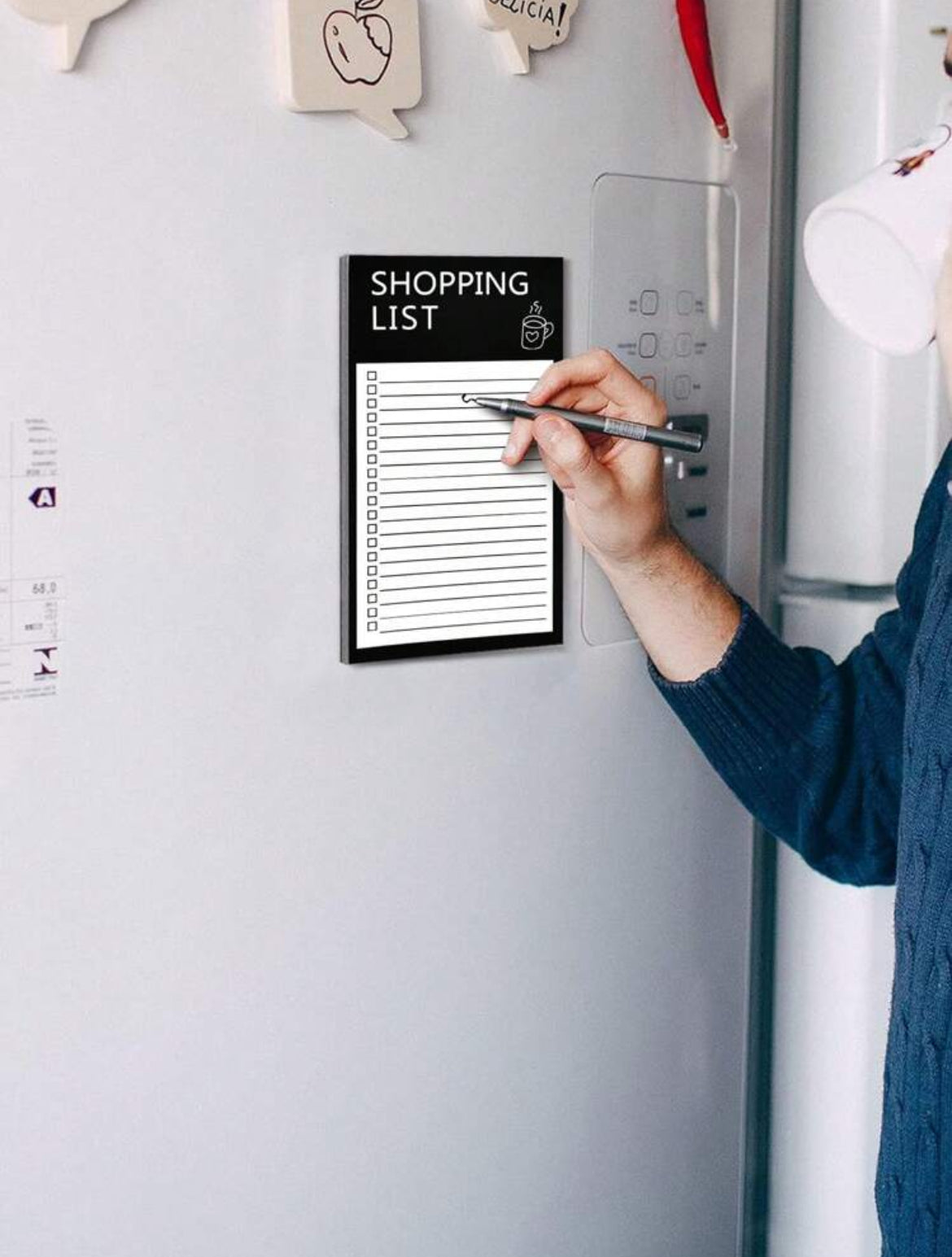 Magnetic Shopping List